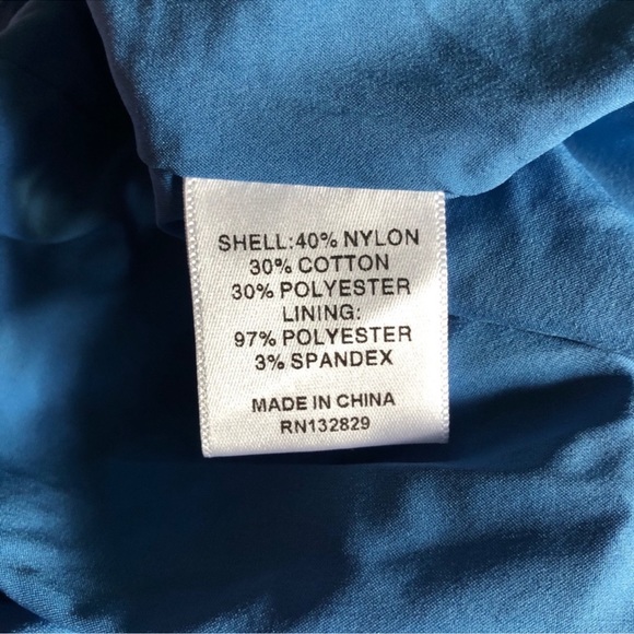 NBD Revolve Daimilee Strapless Blue Lace Dress - Picture 12 of 14